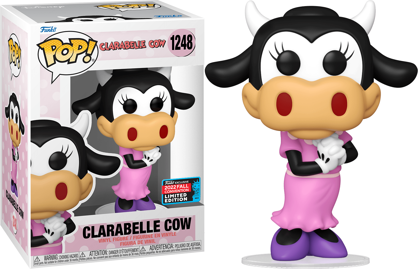 Clarabelle Cow – Clarabelle Cow (1248) Pop Vinyl Figure - TAG Collectibles